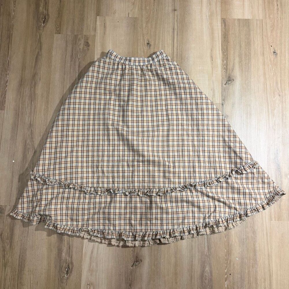 Vintage Gunne Sax Skirt Jessica McClintock Sz 5 Cottagecore Made In The USA Cozy